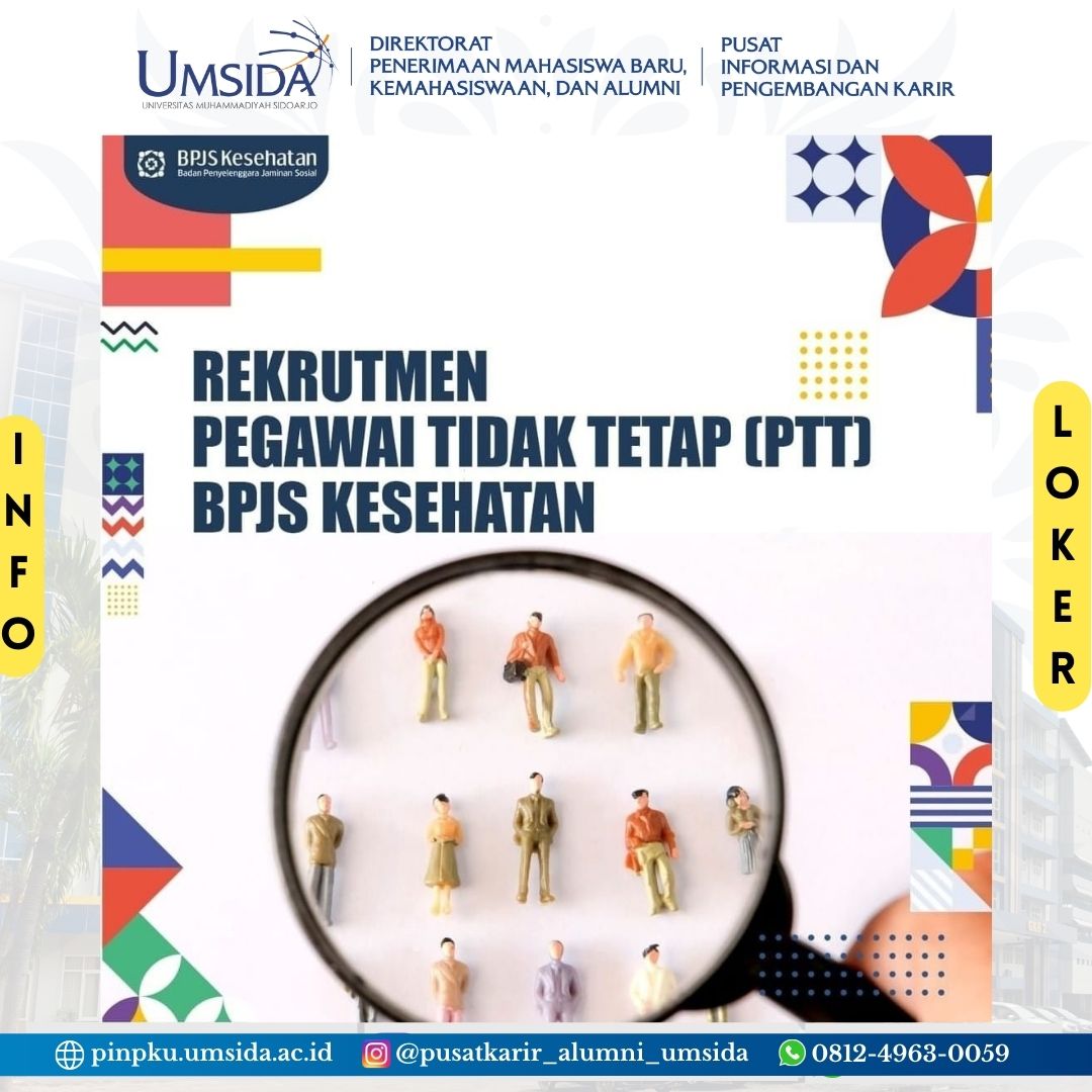 Rekrutmen Pegawai Tidak Tetap BPJS Kesehatan Pusat Informasi